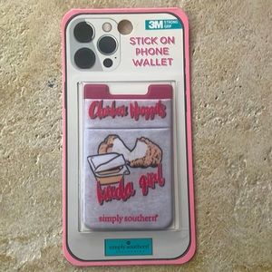 NWT SIMPLY SOUTHERN Stick On Phone Wallet